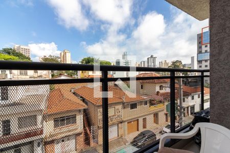 Varanda da Sala de apartamento para alugar com 1 quarto, 32m² em Vila Dom Pedro Ii, São Paulo