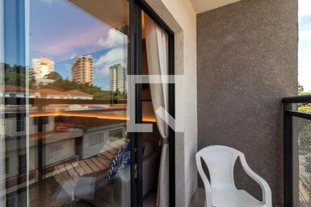 Varanda da Sala de apartamento para alugar com 1 quarto, 32m² em Vila Dom Pedro Ii, São Paulo