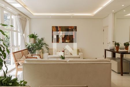 Sala  de apartamento à venda com 4 quartos, 180m² em Lagoa, Rio de Janeiro