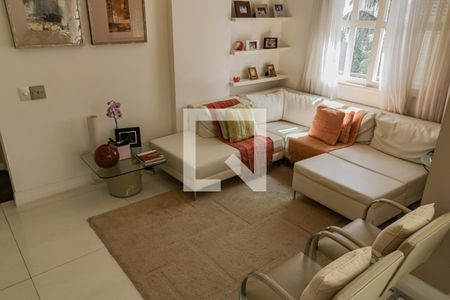 Sala de TV de apartamento à venda com 4 quartos, 180m² em Lagoa, Rio de Janeiro