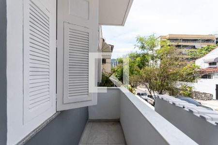 Varanda da Sala de apartamento à venda com 3 quartos, 80m² em Grajaú, Rio de Janeiro