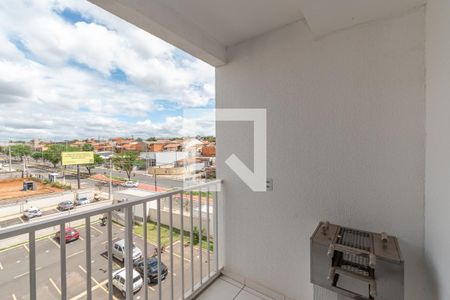 Varanda Sala de Estar/Jantar de apartamento para alugar com 2 quartos, 55m² em Jardim das Colinas, Hortolândia