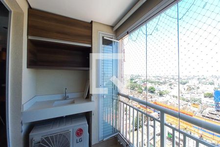 Varanda da Sala de Jantar de apartamento para alugar com 3 quartos, 81m² em Ponte Preta, Campinas