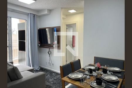 Sala de Jantar de apartamento para alugar com 2 quartos, 45m² em Várzea da Barra Funda, São Paulo