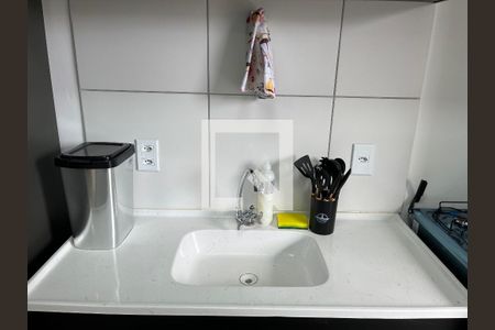 Cozinha de apartamento para alugar com 2 quartos, 45m² em Várzea da Barra Funda, São Paulo