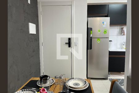 Sala de Jantar de apartamento para alugar com 2 quartos, 45m² em Várzea da Barra Funda, São Paulo