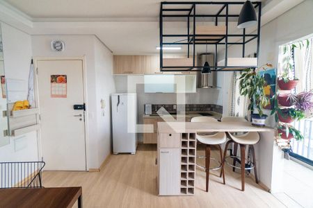 Sala/Cozinha de apartamento para alugar com 2 quartos, 50m² em Vila da Saúde, São Paulo