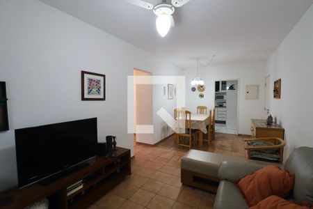 Sala de apartamento para alugar com 3 quartos, 96m² em Sítio Paecara (vicente de Carvalho), Guarujá