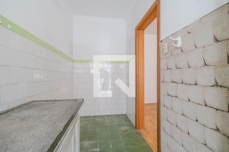 Cozinha de kitnet/studio à venda com 1 quarto, 35m² em Centro Histórico, Porto Alegre