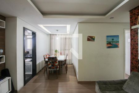 Sala de apartamento à venda com 2 quartos, 52m² em Candelária, Belo Horizonte