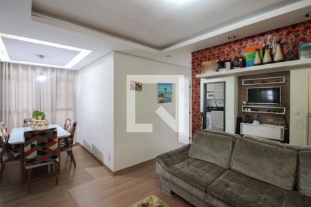 Sala de apartamento à venda com 2 quartos, 52m² em Candelária, Belo Horizonte