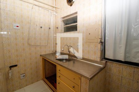 Cozinha de apartamento à venda com 1 quarto, 45m² em Centro, Belo Horizonte