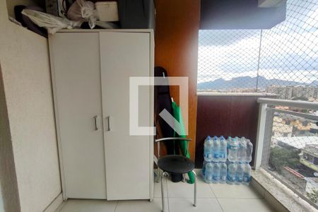 Sacada de apartamento para alugar com 3 quartos, 74m² em Taquara, Rio de Janeiro