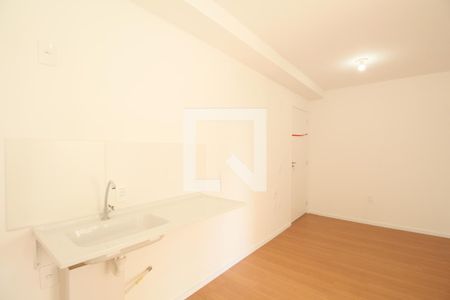 Sala/Cozinha de apartamento para alugar com 2 quartos, 34m² em Vila Andrade, São Paulo