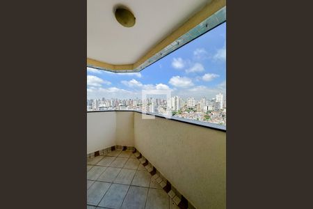 Varanda da Sala de apartamento à venda com 3 quartos, 80m² em Vila Clementino, São Paulo