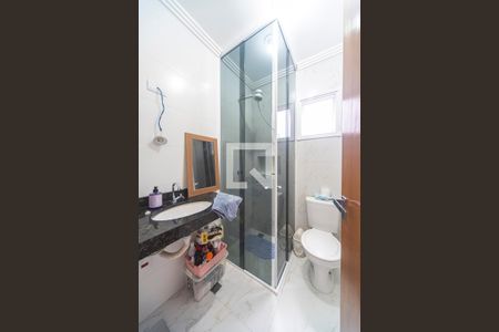 Banheiro de apartamento à venda com 2 quartos, 96m² em Vila Guarará, Santo André