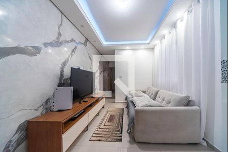 Sala de apartamento à venda com 2 quartos, 96m² em Vila Guarará, Santo André