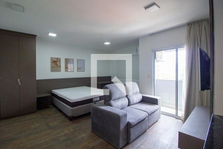 Sala de apartamento para alugar com 1 quarto, 44m² em Jardim America, Sorocaba