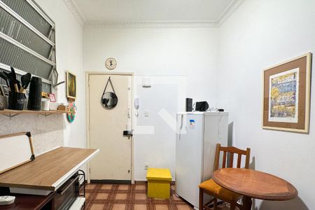 Sala de apartamento para alugar com 1 quarto, 21m² em Copacabana, Rio de Janeiro