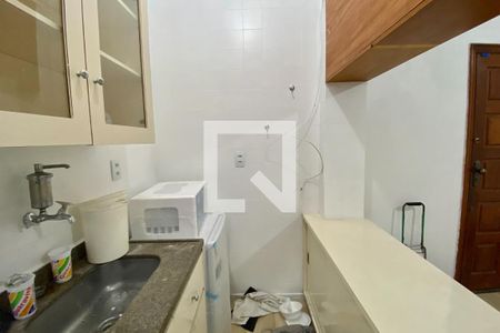 Cozinha de apartamento para alugar com 1 quarto, 22m² em Catete, Rio de Janeiro