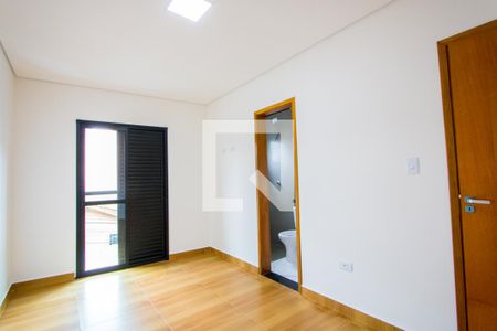 Quarto 1 - Suíte de casa à venda com 2 quartos, 97m² em Vila Alzira, Santo André