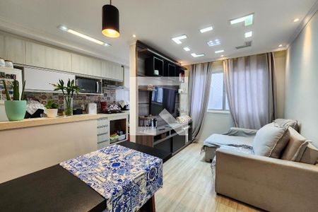 Sala  de apartamento à venda com 2 quartos, 48m² em Centro, São Bernardo do Campo