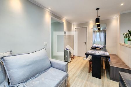 Sala  de apartamento à venda com 2 quartos, 48m² em Centro, São Bernardo do Campo