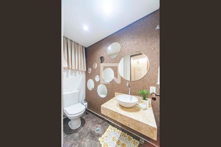 Lavabo de apartamento à venda com 3 quartos, 170m² em Vila Santa Teresa, Santo André