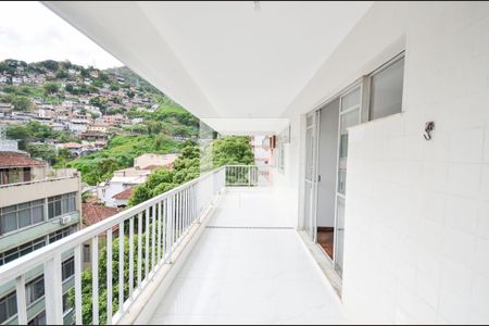 Varanda da Sala 1 de apartamento à venda com 5 quartos, 240m² em Tijuca, Rio de Janeiro