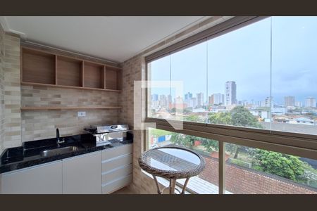 Churrasqueira de apartamento para alugar com 2 quartos, 64m² em Boqueirão, Praia Grande