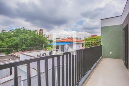 Varanda de kitnet/studio à venda com 1 quarto, 34m² em Bosque da Saúde, São Paulo