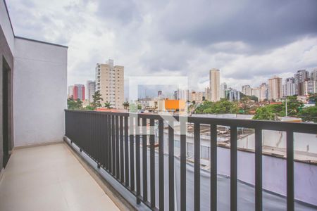 Varanda de kitnet/studio à venda com 1 quarto, 34m² em Bosque da Saúde, São Paulo