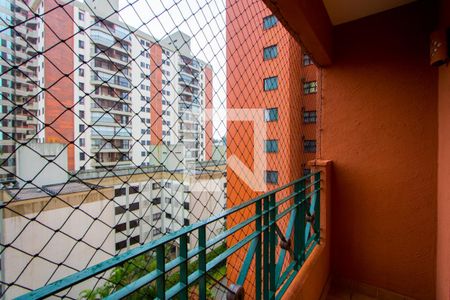 Varanda da sala de apartamento à venda com 3 quartos, 80m² em Jardim Bela Vista, Santo André