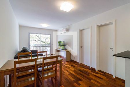 Sala de apartamento para alugar com 1 quarto, 60m² em Jardim Leonor, São Paulo