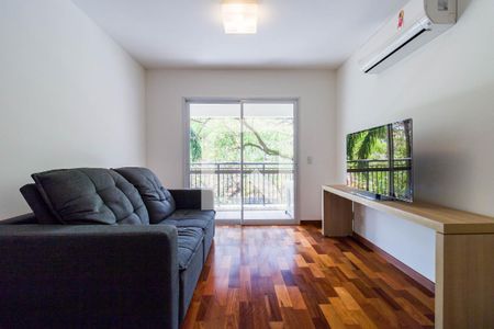 Sala de apartamento para alugar com 1 quarto, 60m² em Jardim Leonor, São Paulo