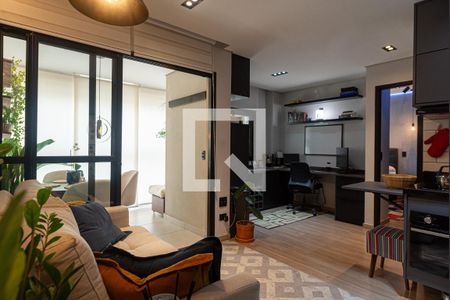 Sala de apartamento à venda com 1 quarto, 49m² em Bela Vista, São Paulo