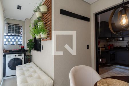 Varanda da Sala de apartamento à venda com 1 quarto, 49m² em Bela Vista, São Paulo