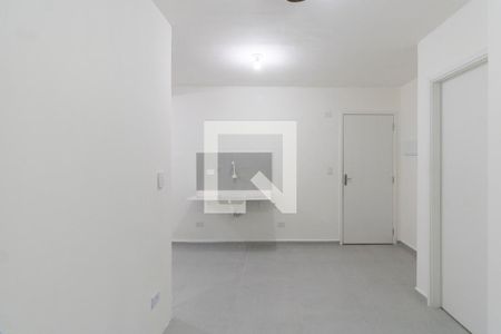 Sala/Cozinha de apartamento para alugar com 2 quartos, 39m² em Jardim dos Passaros, Guarujá