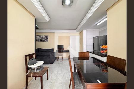 Sala de apartamento à venda com 2 quartos, 64m² em Jardim, Santo André