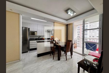 Sala de apartamento à venda com 2 quartos, 64m² em Jardim, Santo André