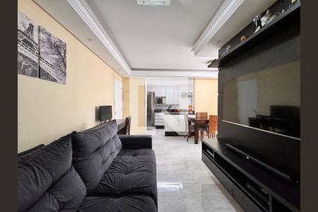 Sala de apartamento à venda com 2 quartos, 64m² em Jardim, Santo André