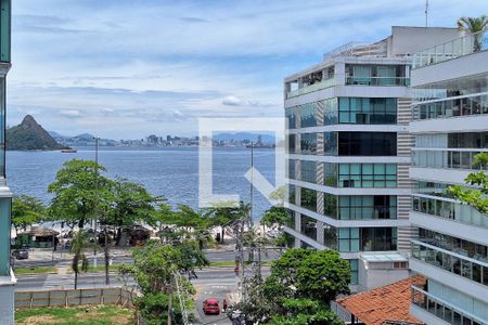 Vista da Sala de apartamento para alugar com 3 quartos, 120m² em São Francisco, Niterói