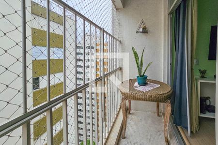 Varanda de apartamento para alugar com 2 quartos, 90m² em Barra Funda, Guarujá