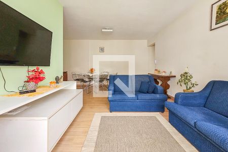 Sala de apartamento para alugar com 2 quartos, 90m² em Barra Funda, Guarujá