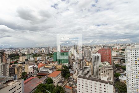 Suíte - Vista  de apartamento para alugar com 1 quarto, 24m² em Sé, São Paulo