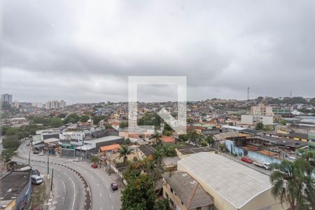 Vista da varanda integrada de apartamento para alugar com 2 quartos, 54m² em Centro, Diadema