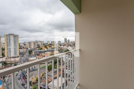 Varanda da sala  de apartamento para alugar com 2 quartos, 50m² em Centro, Diadema