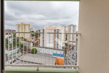 Varanda da sala  de apartamento para alugar com 2 quartos, 50m² em Centro, Diadema