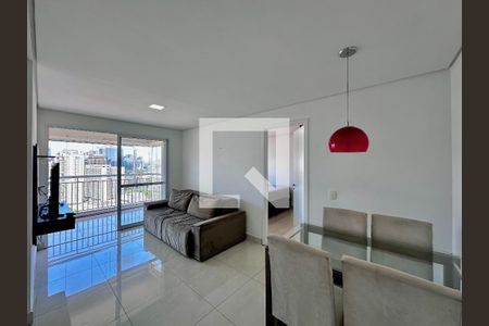 Sala de apartamento para alugar com 1 quarto, 49m² em Vila Cordeiro, São Paulo