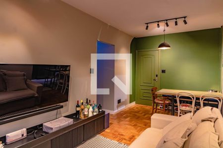 Sala de apartamento à venda com 2 quartos, 65m² em Vila Clementino, São Paulo